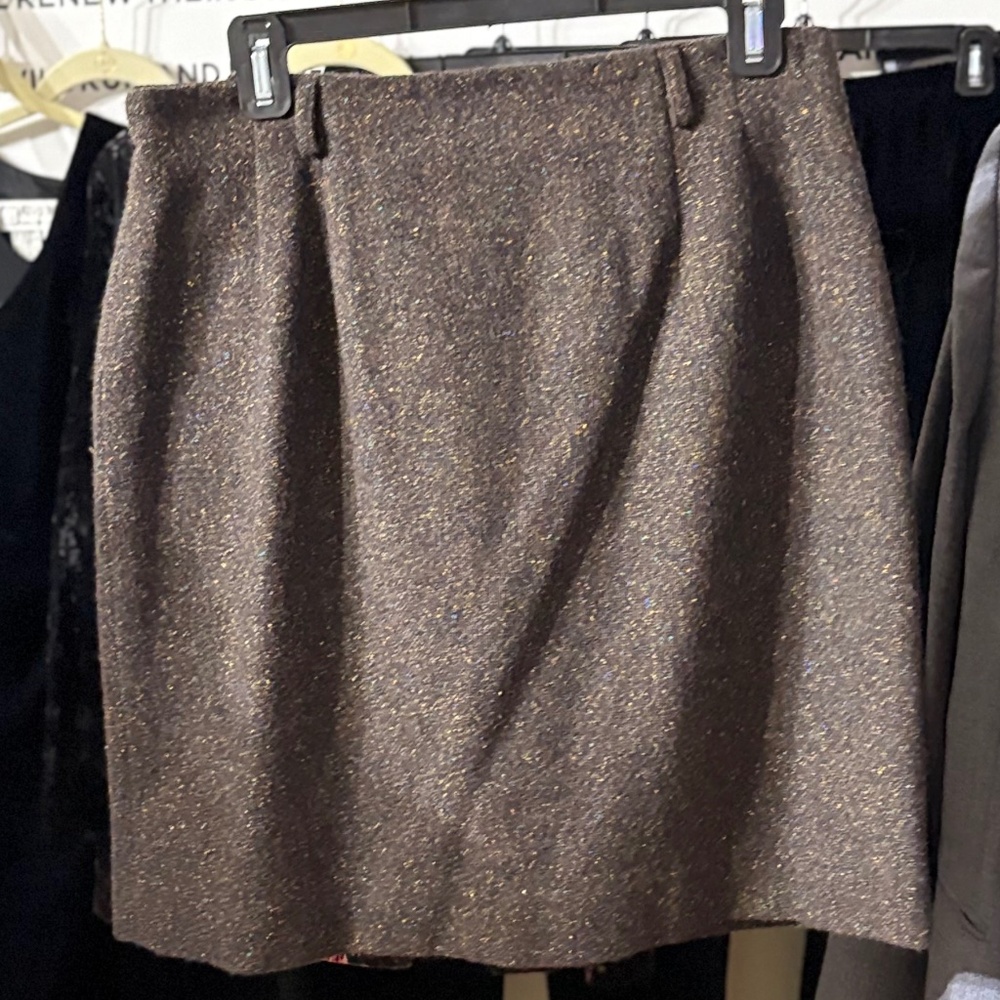 Talbots wool blend silk size 12 skirt